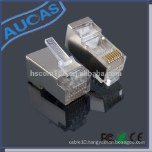 High quality RJ45 Male to Female metal Connector/RJ connector